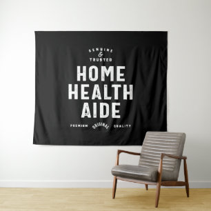 Home Health Aide Job Title Gift Tapestry