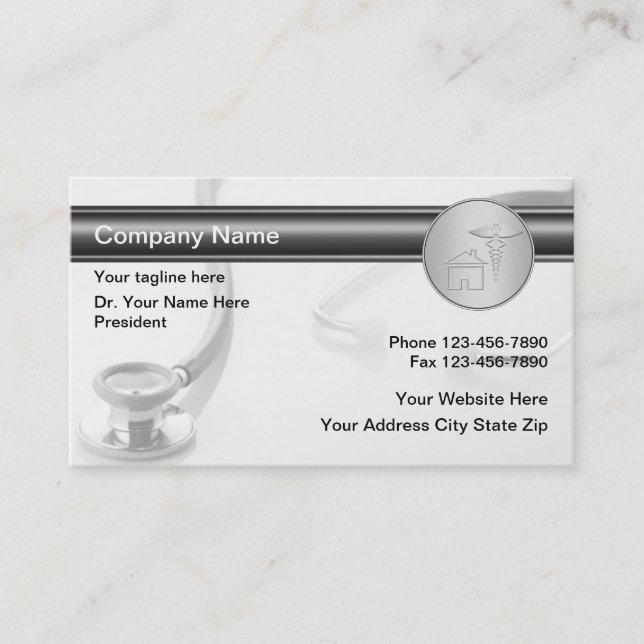 Home Health Business Cards (Front)