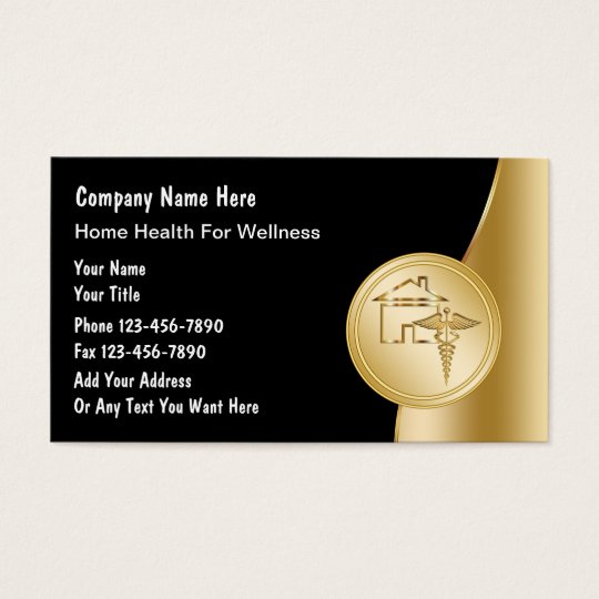 Home Health Business Cards