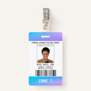  Home Health Colourful Security Photo Name Badge ID Badge