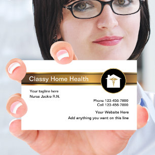 Home Health Medical Business Cards