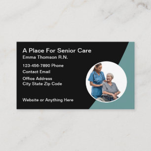 Home Health Medical Nurse Business Cads Business Card