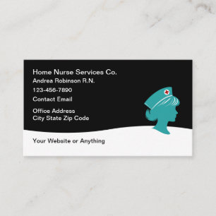 Home Health Nurse Medical Services Business Card