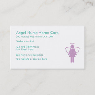 Home Health Nursing Business Cards