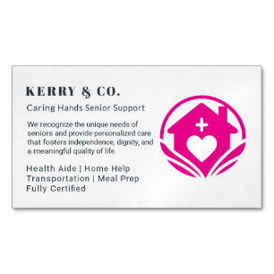 Home Help Business Card – Professional & Caring 