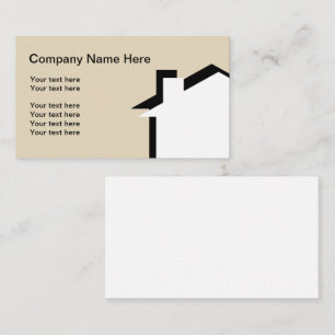 Home House Services Business Card