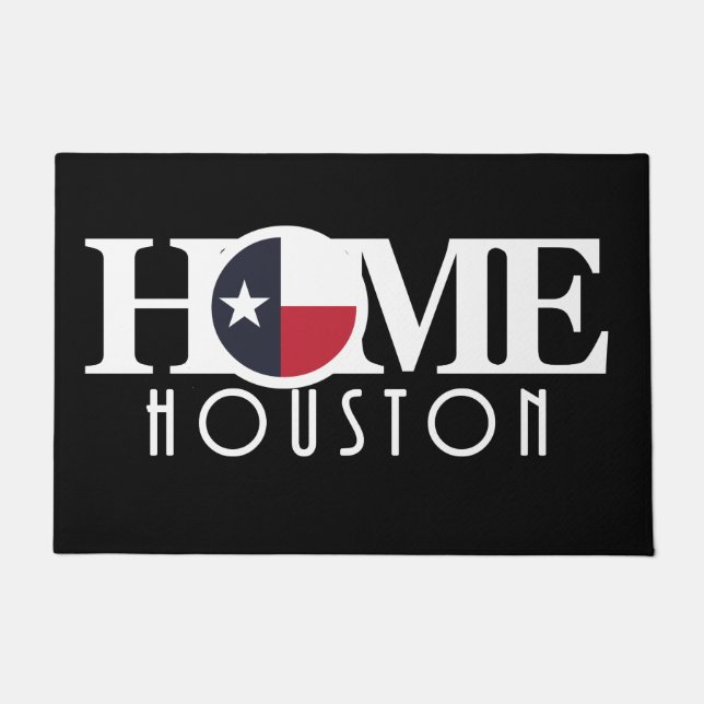 HOME Houston Texas Doormat (Front)