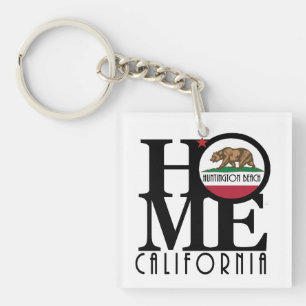 HOME Huntington Beach California Key Ring