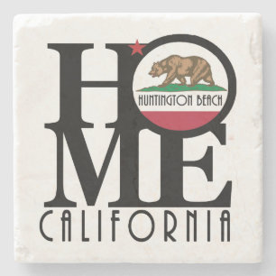 HOME Huntington Beach Stone Coaster