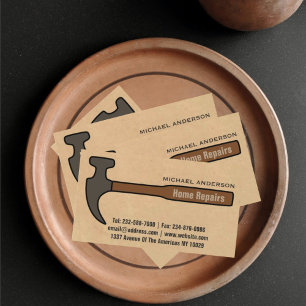 Home improvement and repair business card