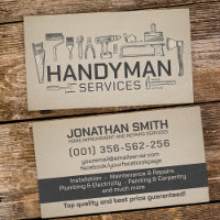 Home improvement and repair handyman services