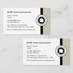 Home Improvement Business Cards