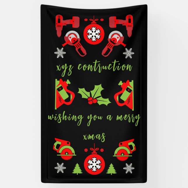 Home Improvement Christmas Gifts Banner (Vertical)