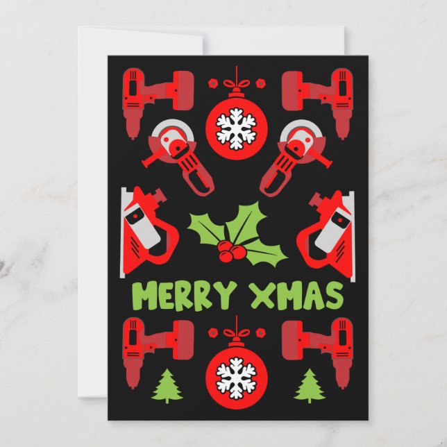 Home Improvement Christmas Gifts Holiday Card (Front)