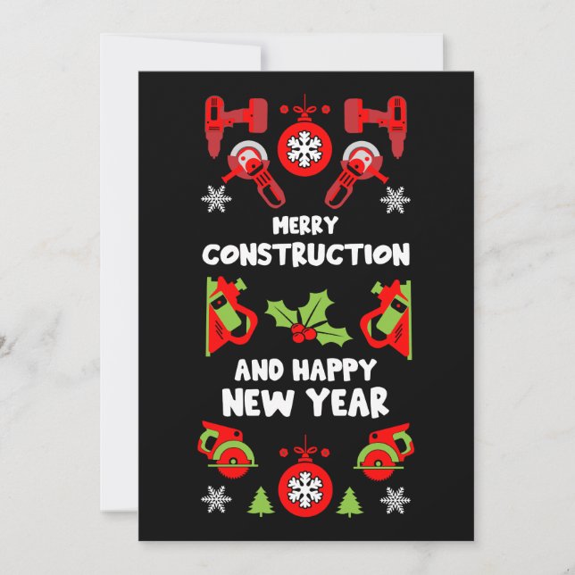 Home Improvement Christmas Gifts Holiday Card (Front)