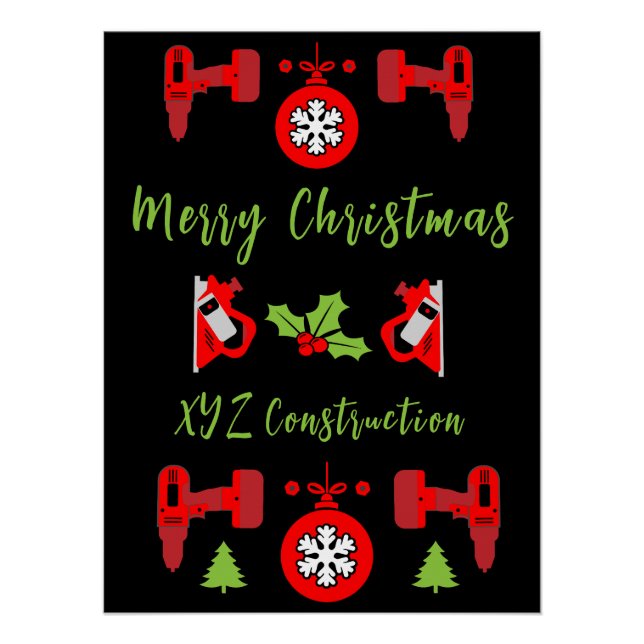 Home Improvement Christmas Gifts Poster (Front)