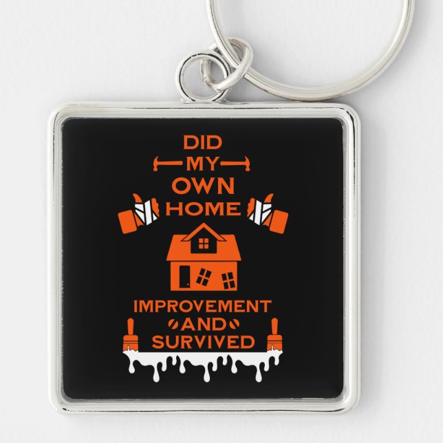 Home Improvement Congratulation Key Ring (Front)