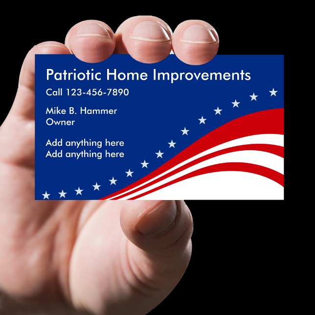 Home Improvement Construction Businesscards Business Card (Creator Uploaded)