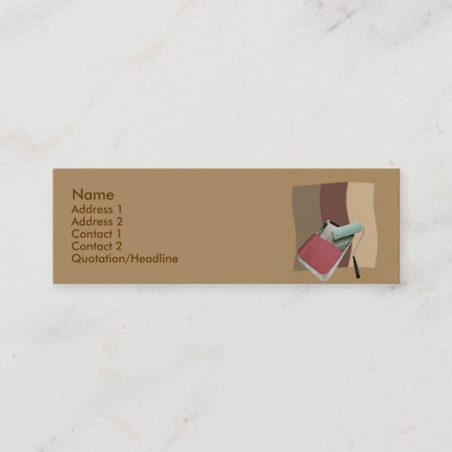 Home Improvements Business Card (Front)