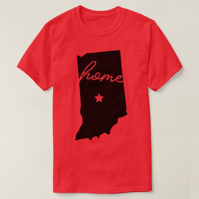 home indiana 3 T-Shirt (Design Front)