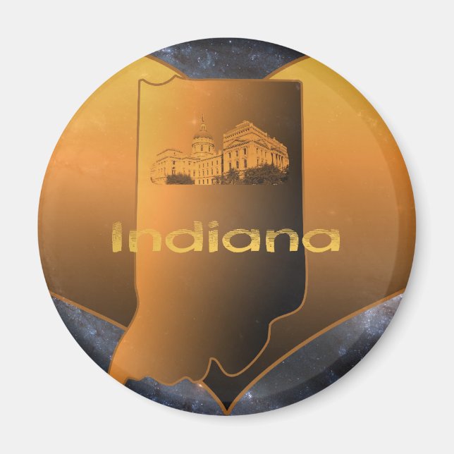Home Indiana Magnet (Front)