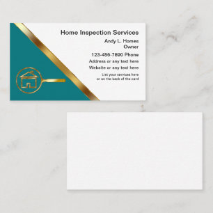 Home Inspection Business Cards