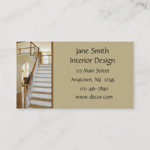 Home Interior Business Card