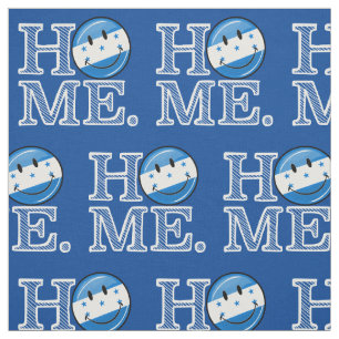 Home is Honduras Smiling Flag Housewarming Fabric