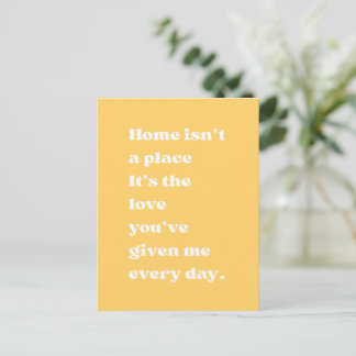 Home Is Love Quote Heartfelt Grandma Card