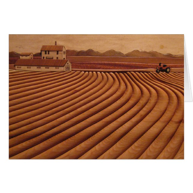 Home is the Heartland Blank Card (Front Horizontal)