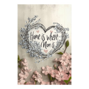 Home is where Mom is Photo Print