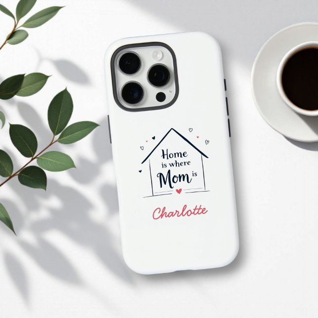 Home Is Where Mum Is | Heartfelt Mum Case-Mate iPhone Case (Creator Uploaded)