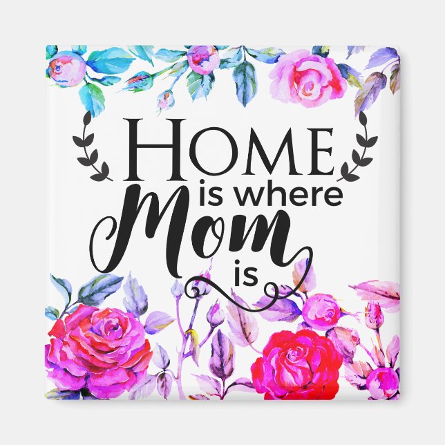 Home Is Where Mum Is Magnet (Front)