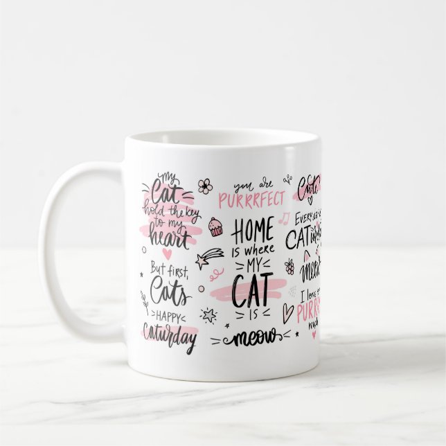 Home Is Where My Cats Is Mug | We Are All Mugs (Left)