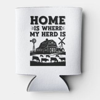 Home is Where My Herd Is Can Cooler