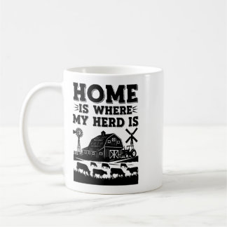 Home is Where My Herd Is Coffee Mug