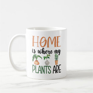 Home Is Where My Plants Are Coffee Mug