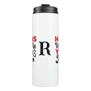 Home is Where My Yoga Mat Thermal Tumbler