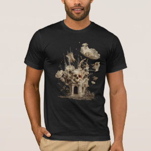 Home is Where the Bones Are – Gothic Surrealist  T-Shirt
