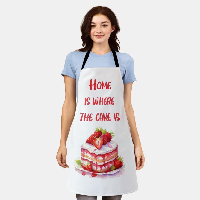 Home Is Where The Cake Is Apron (Worn)
