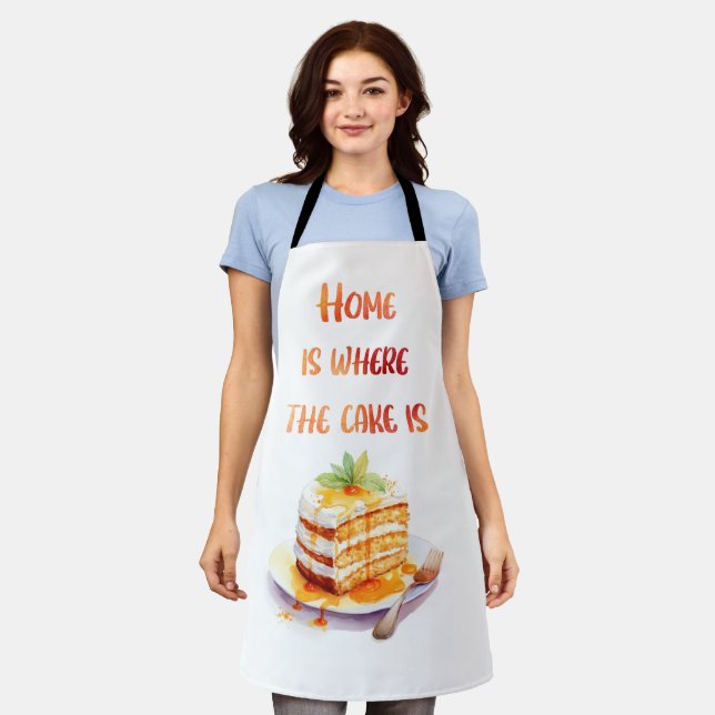 Home Is Where The Cake Is Apron (Worn)