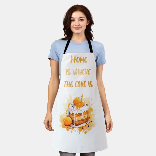 Home Is Where The Cake Is Apron (Worn)