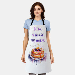 Home Is Where The Cake Is Apron
