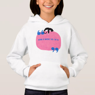 Home is Where the Cat Is | Cosy Cat Lover Hoodie