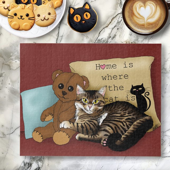Home is Where the Cat is... Jigsaw Puzzle (Creator Uploaded)