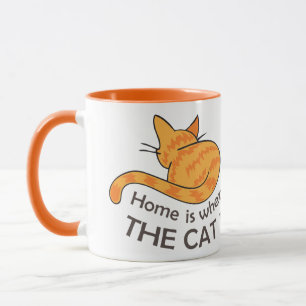 Home is Where the Cat Is Mug