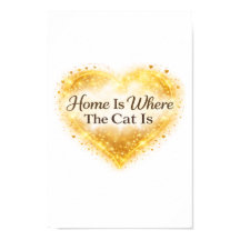 Home Is Where the Cat Is Printable Wall Art 