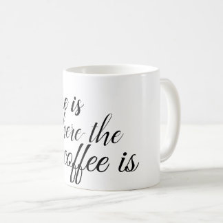 Home is where the coffee is mug