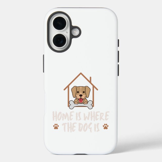 Home is where the Dog is Case-Mate iPhone Case (Back)