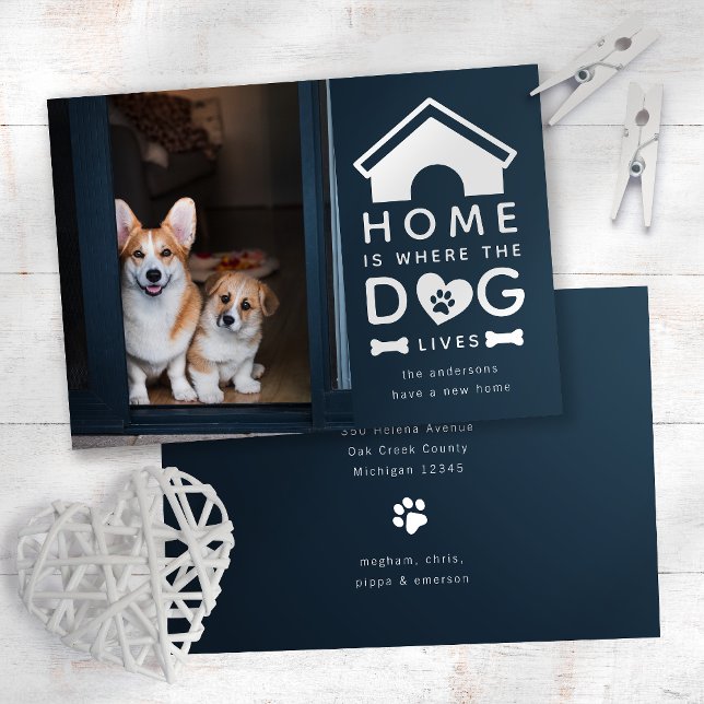 Home is Where the Dog Lives Moving Announcement (Creator Uploaded)